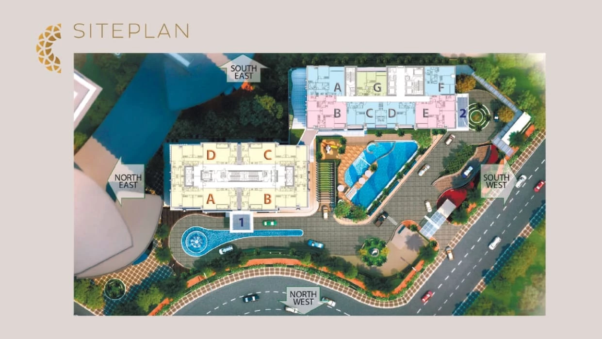 Siteplan The Elements